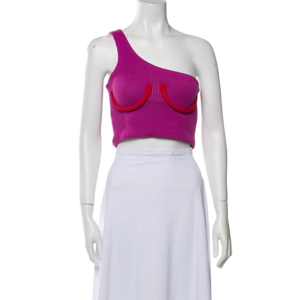 Orseund Iris One-Shoulder Crop Top - Picture 2 of 6